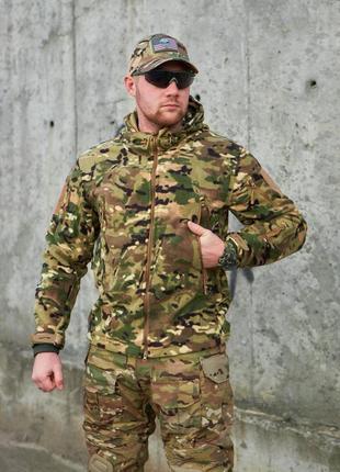 Военная флисовая кофта