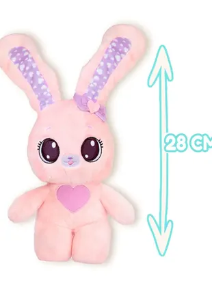 Мягкая игрушка imc toys peekapets розовый кролик 906778