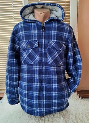 Куртка/рубашка на меху l