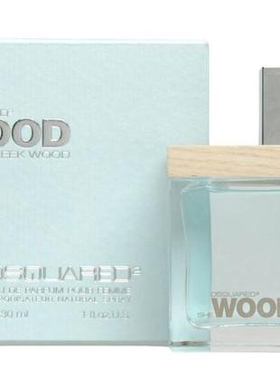 Парфюмированная вода dsquared2 she wood crystal creek wood оригинал