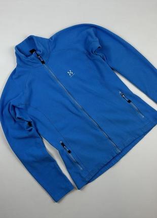 Флисовая кофта на замке haglofs astro