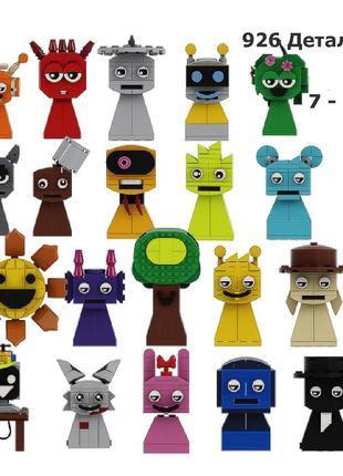 Пластиковий конструктор sprunki персонажі