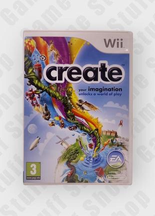 🔘 диск з грою create (nintendo wii) 🔘
