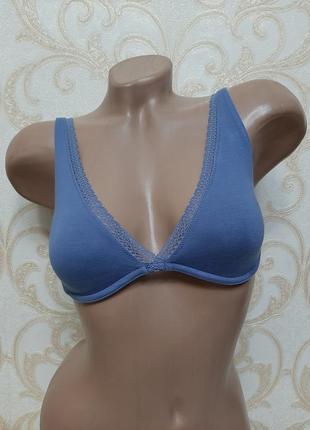 Х/б бюстгальтер с мягкой чашкой calida