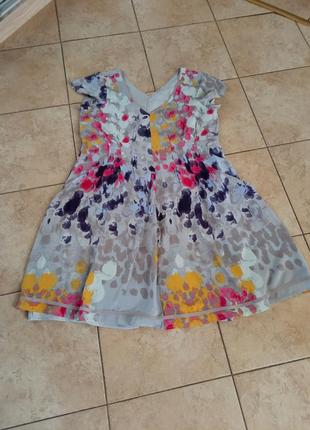 Котоновое на подкладке платье 👗 3