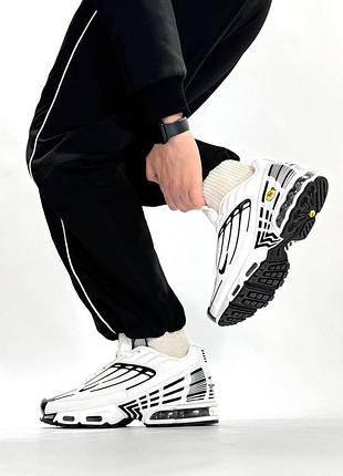 Nike air max plus tn iii white black 6