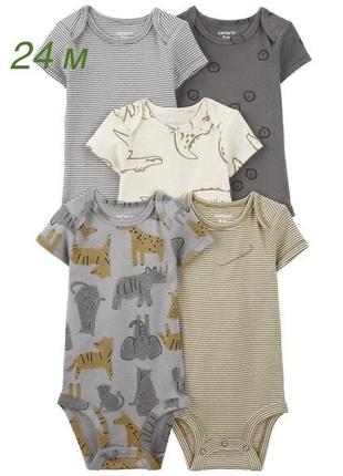 Бодіки з коротким рукавом для хлопчика carter’s