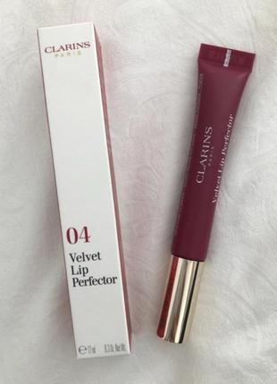 Clarins velvet lip perfector