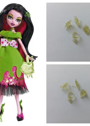 3d 3d 3д ожерелье серьги заколка куклы дракулаура монстер хай страшные сказки monster high.