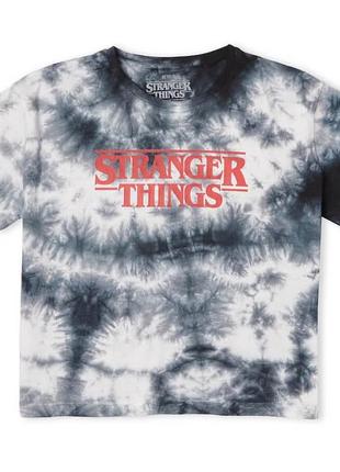 Жіноча укорочена футболка топ stranger things дивні дива netflix