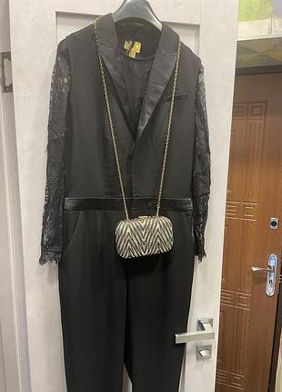 Женский комбинезон , вечерний комбинезон ,вечерний наряд ,комбінезон вечірній жіночій  h&m