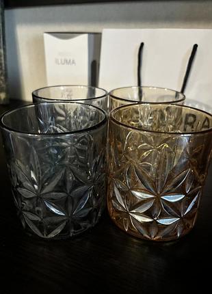 Стаканы бокалы 4 шт