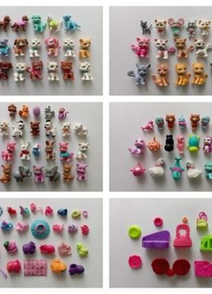 Колекція вихованець тварина поллі покет mattel polly pocket mattel та інших ляльок.