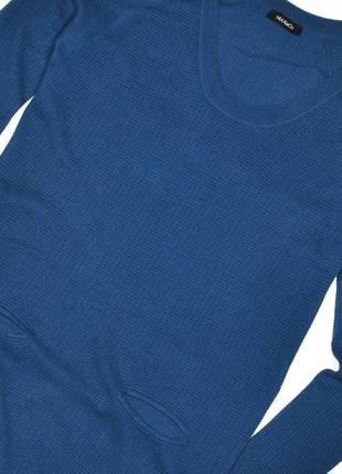 Трикотажное платье max&co max mara размер s // лонгслив карманы вафельный трикотаж