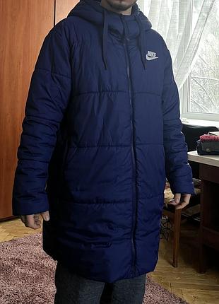 Куртка nike синя унісекс
