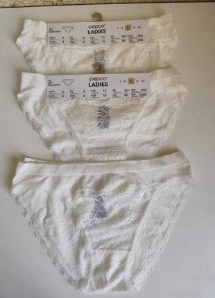 Новые трусики pepco p.l с сетевым.