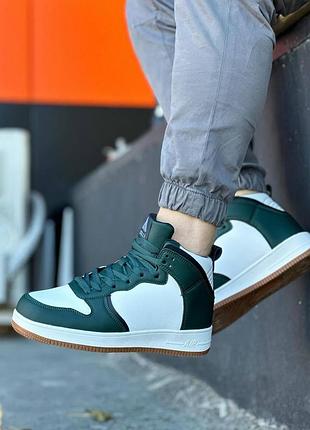 Кросівки чоловічі прес шкіра зима