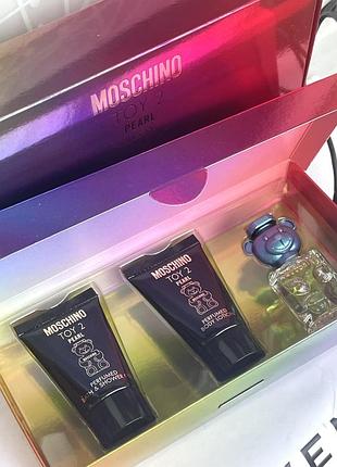 Оригінал. набір moschino toy 2 pearl