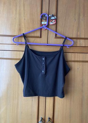 Топ чорний жіночий