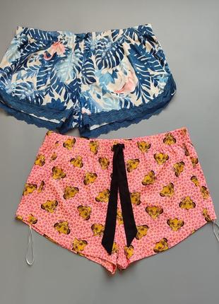 Набір 2 шт. піжамні шорти primark love to lounge м