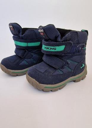 Viking теплые зимние ботинки мембрана gore-tex термо