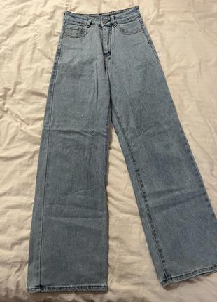 Джинсы клеш кюлоты