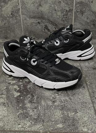 Кросівки adidas astir (black/white)