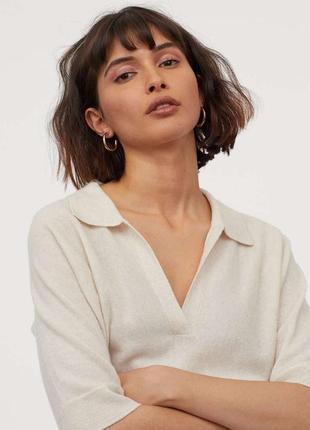Стильная футболка h&m кашемир