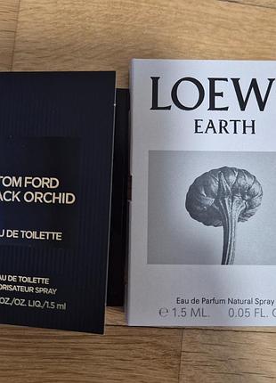 Loewe earth, tom ford black orchid