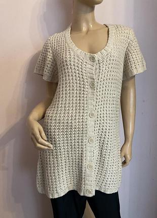 Подовжена тепла туніка- жилет/ l/ brend outfit