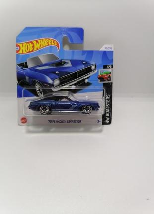 Hot wheels plymouth barracuda