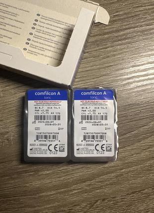 Контактные линзы biofinity toric