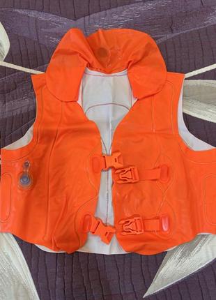 Детский надувной жилет intex 3-6 лет