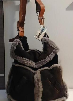 Вінтажна шкіряна сумка ,бренду maze,нова.