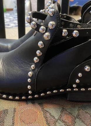 Продам шкіряні черевики philipp plein kayla