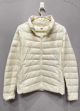 Куртка пуховик light jacket uniqlo down пух
