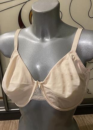 Шикарний, базовий, бюстгальтер, в ніжно кремовому кольорі, від бренду: tu👌