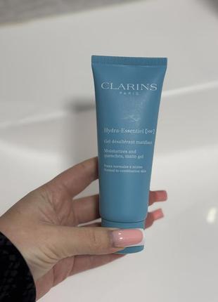 Clarins hydra essentiel (матирующий гель кларананс)