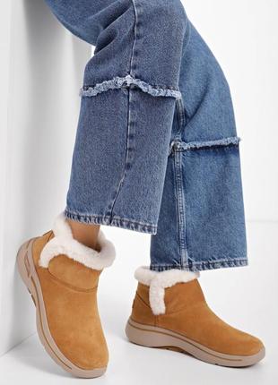 Женские ботинки skechers go walk