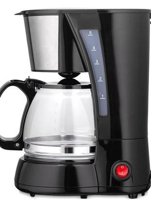 Кафеварка magio mg-964 650 вт, домашние кофеварки, кофеварки электрические, кофеварка для дома.w+