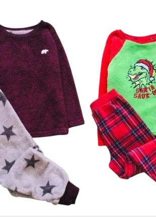 4-5 рок, 110 зріст primark флісова піжама, реглан та штаніки на манжетах . тепла, м"якенька  стан ід