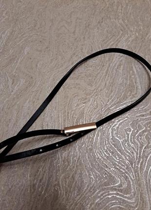 Лакированный ремень пасок