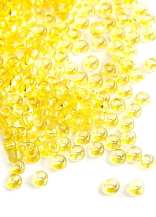 Чешский бисер preciosa № 10/0 01181 (кристаллический жёлтый) / 5 г