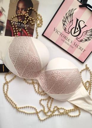 Бюстгальтер wonderbra без бритель каркасний корсет бардотка бандо вандербра відкрита спина