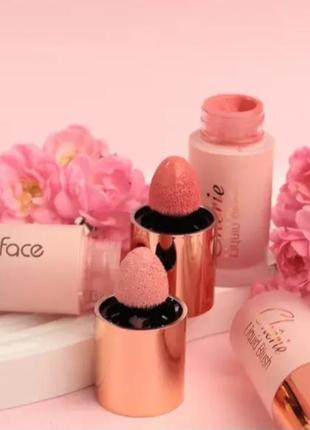 Рідкі рум'яна для обличчя topface