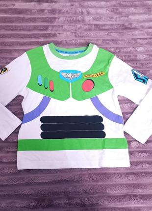 Котоновая пижамная кофта "история игрушек баз" на 3-4 года. primark