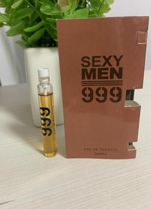 Пробник мужского парфюма 999 sexy men