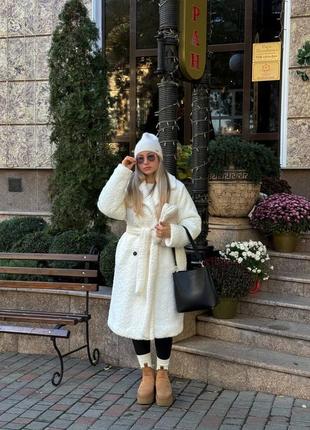 Шуба баранець / барачик з поясом