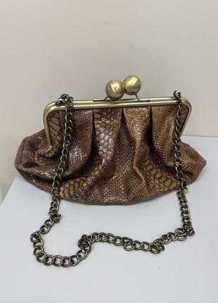 Сумка українського бренду, шкіра