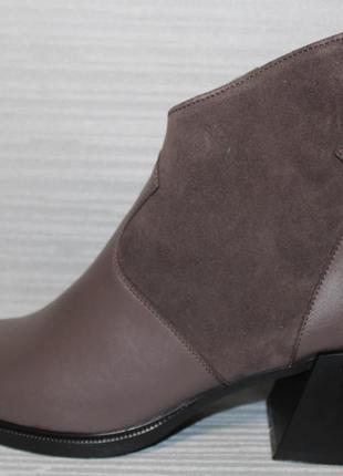 Ботинки женские на каблуке демисезонные